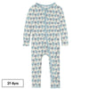Kickee Pants Coverall with Zipper