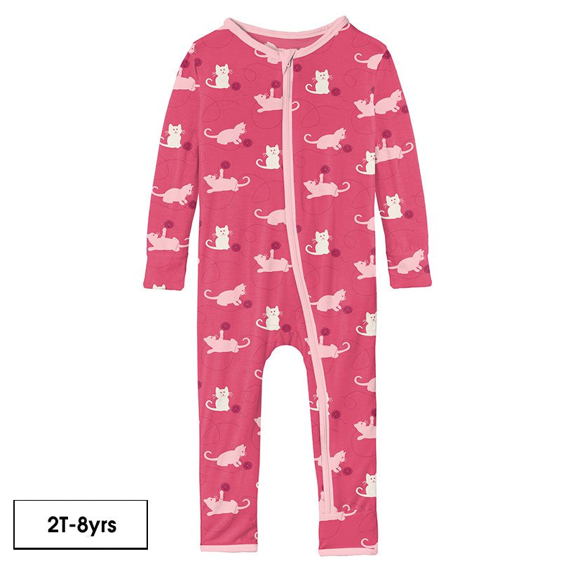 Kickee Pants Coverall with Zipper