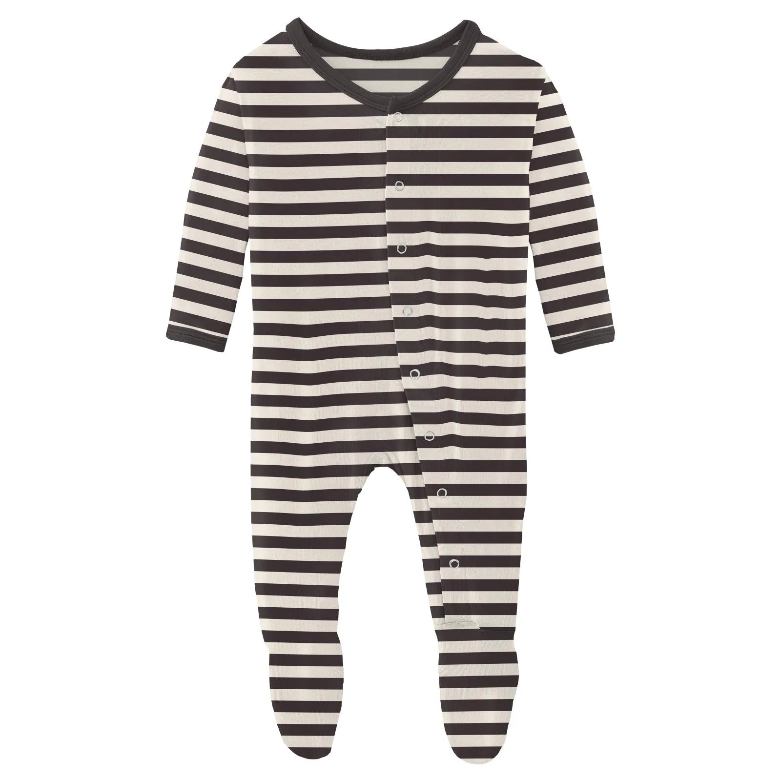 Kickee Pants Footie with Snaps