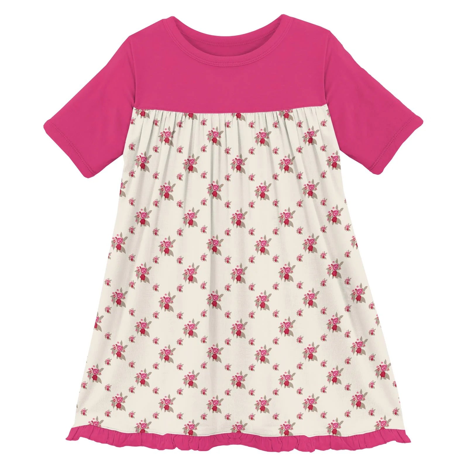 Kickee Pants Short Sleeve Swing Dress