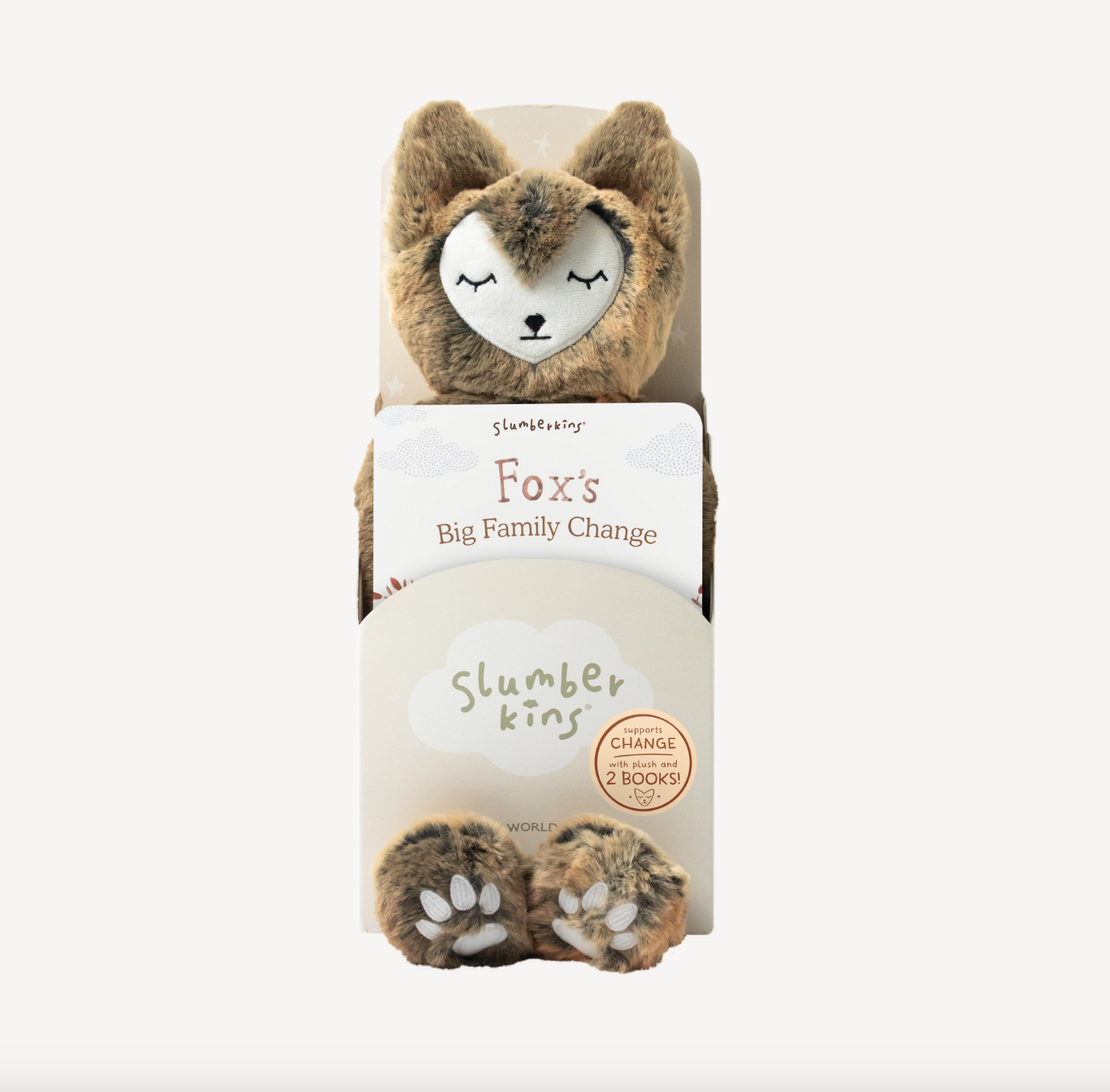 Fox's Navigating Change Plush Set - with 2 books!