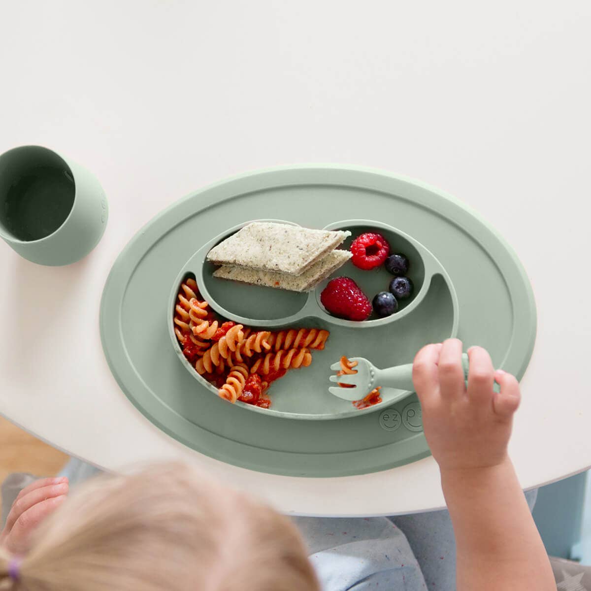 Mini Utensils (Toddler 12+ months): Blush