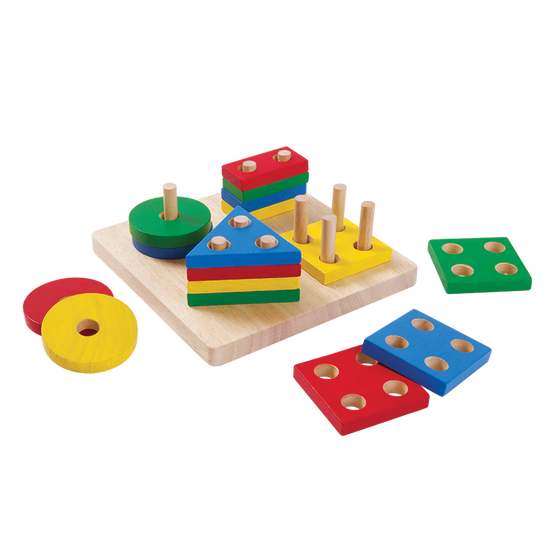 Plan Toys Geometric Sorting Board