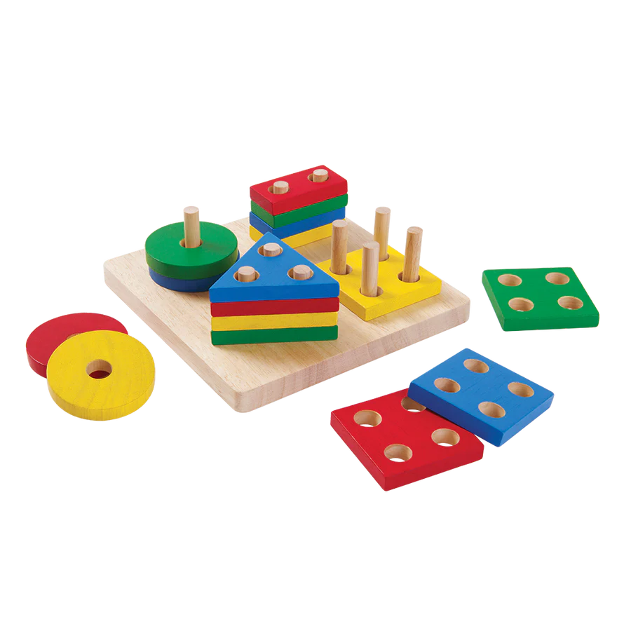 Plan Toys Geometric Sorting Board
