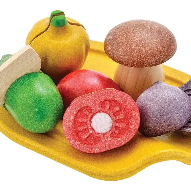 Plan Toys Assorted Fruit And Vegetable Set