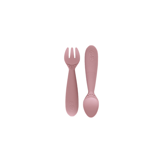 Mini Utensils (Toddler 12+ months): Blush