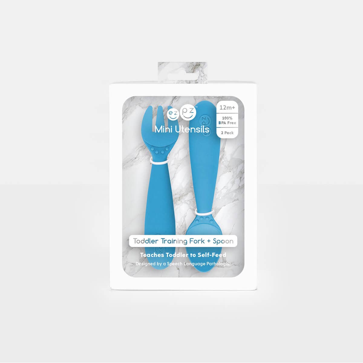 Mini Utensils (Toddler 12+ months): Blush