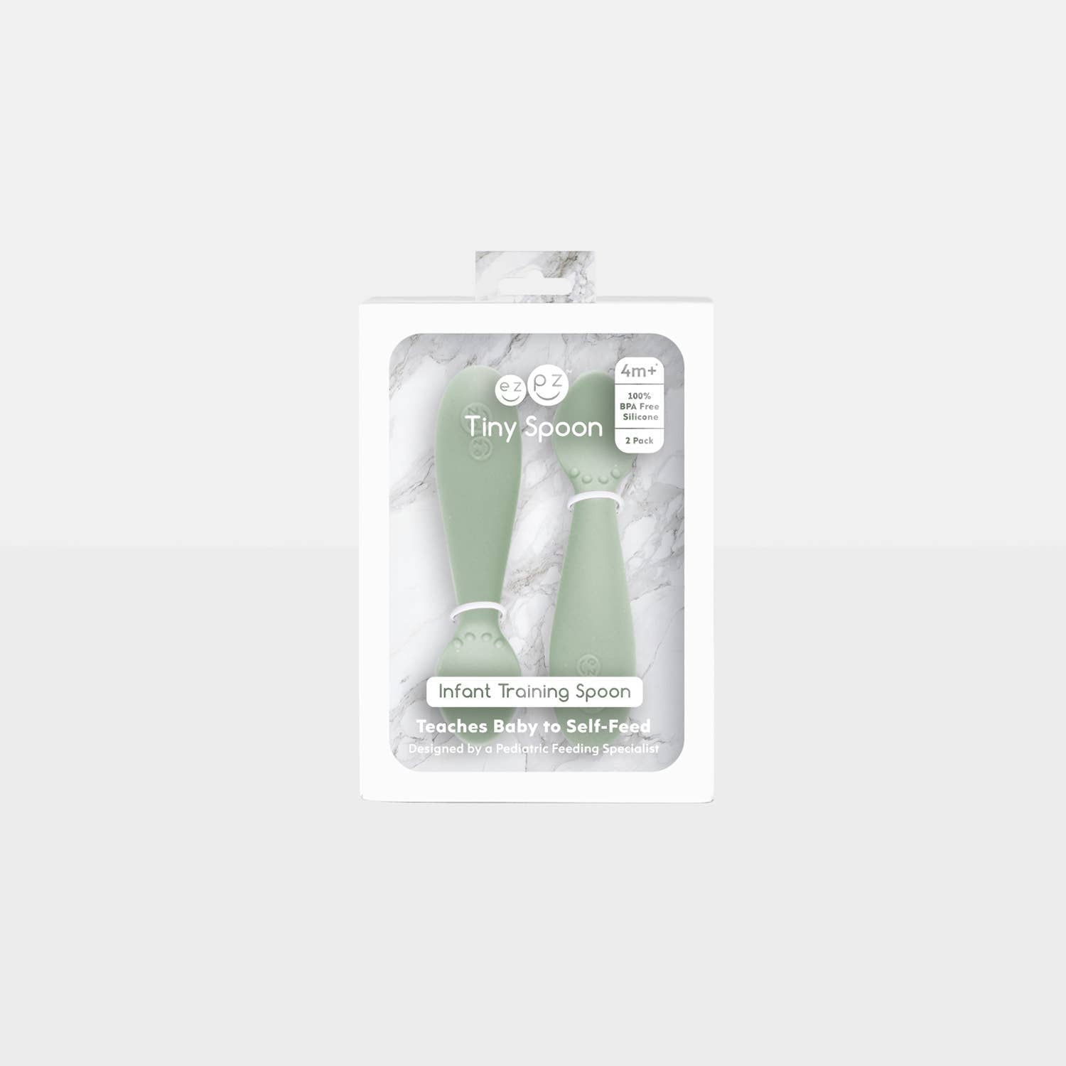 Tiny Spoon 2-pack (Baby 6+ months): Coral