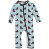 Kickee Pants Coverall with 2 Way Zipper