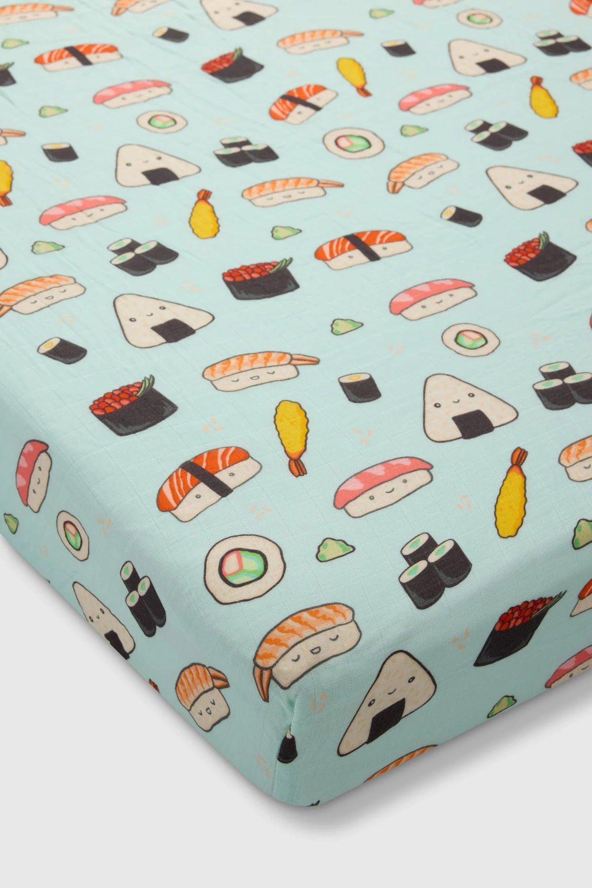 LouLou Lollipop Muslin Fitted Crib Sheet