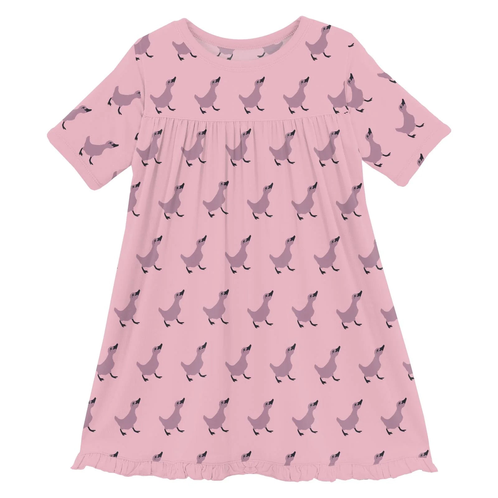 Kickee Pants Short Sleeve Swing Dress