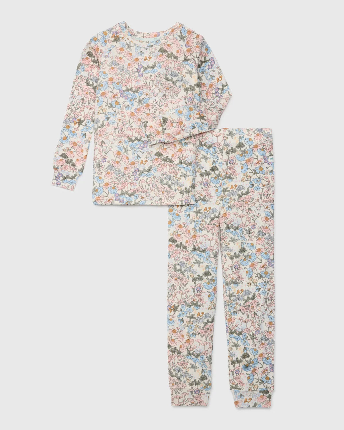 Loulou Lollipop Long Sleeve Pajama Set 2T
