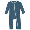 Kickee Pants Coverall with 2 Way Zipper