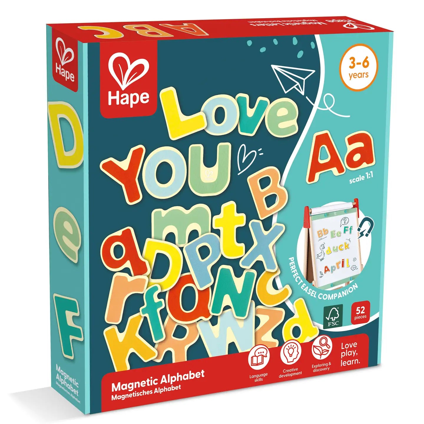 Hape Toys Magnetic Alphabet