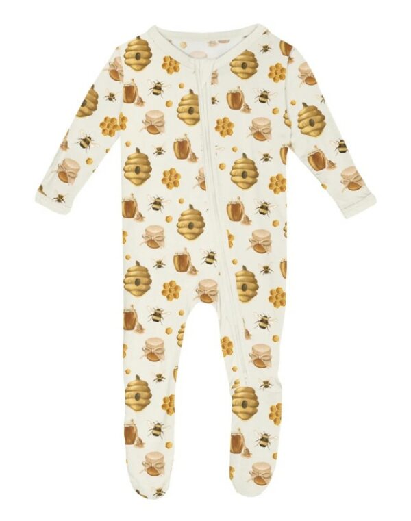 Kickee Pants Footie with 2 Way Zipper