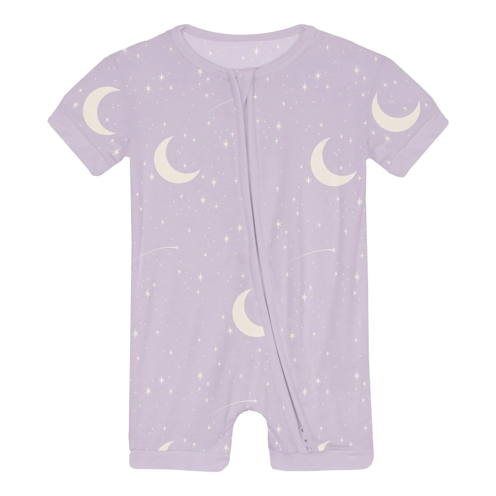 Kickee Pants Print Shorty Sleeper with Zipper