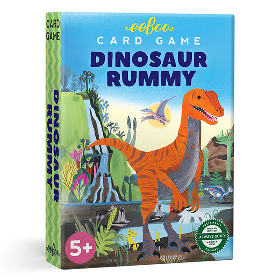 eeBoo Dinosaur Rummy Playing Cards