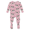 Kickee Pants Ruffle Footie with Zipper