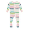 Kickee Pants Ruffle Footie with Zipper