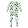 Kickee Pants Ruffle Footie with Zipper