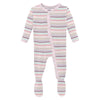 Kickee Pants Ruffle Footie with Zipper