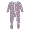 Kickee Pants Ruffle Footie with Zipper