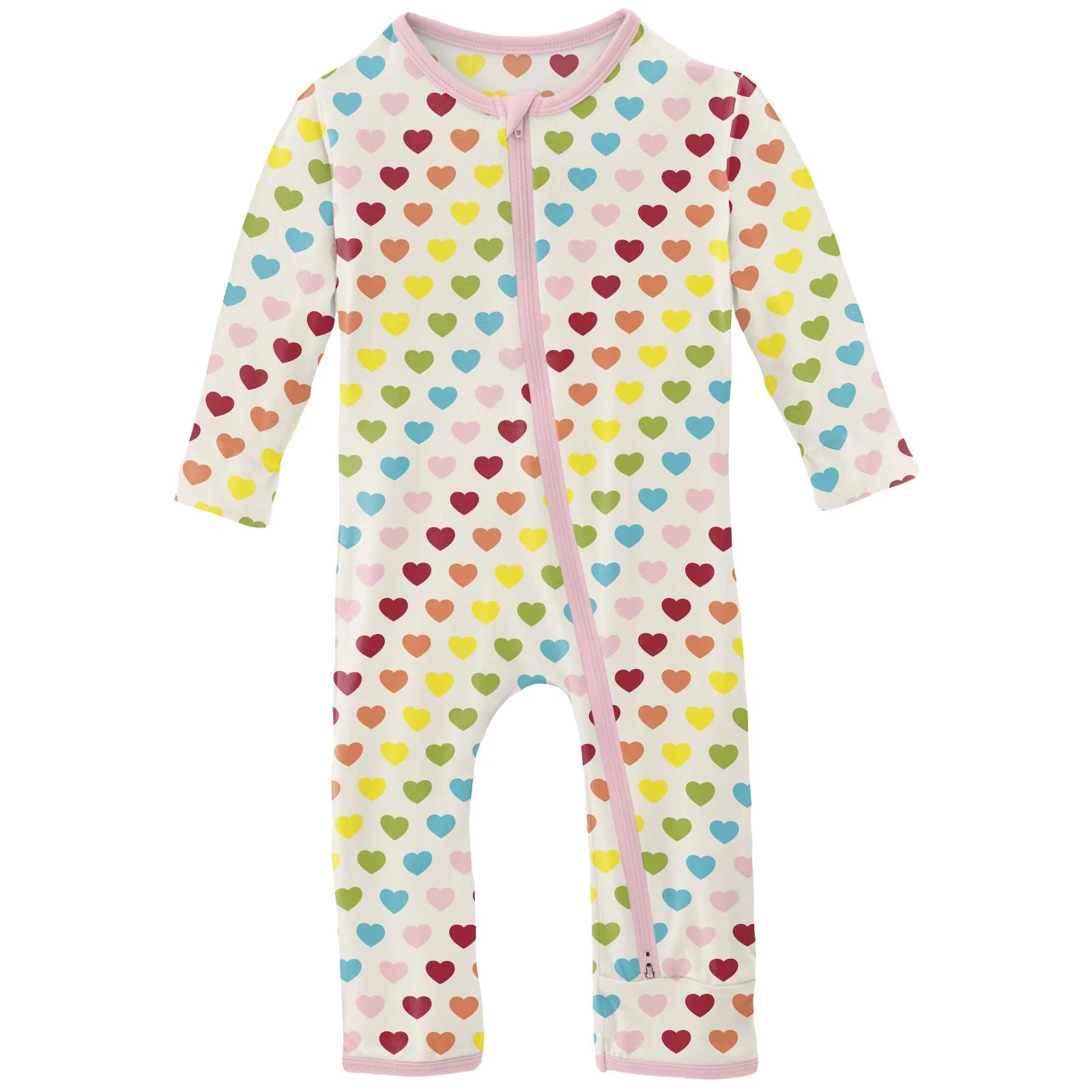 Kickee Pants Coverall with 2 Way Zipper