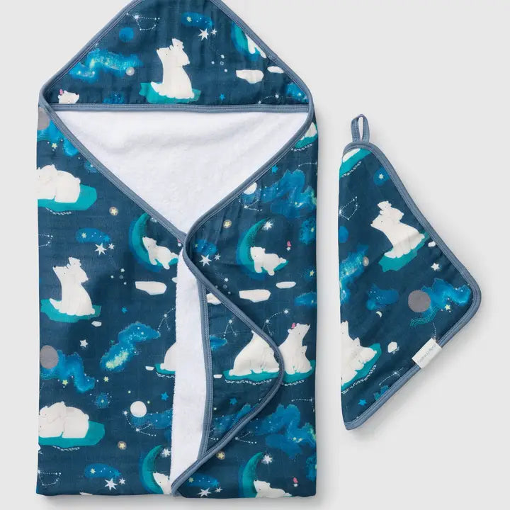 LouLou Lollipop Hooded Towel Set