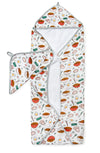 LouLou Lollipop Hooded Towel Set