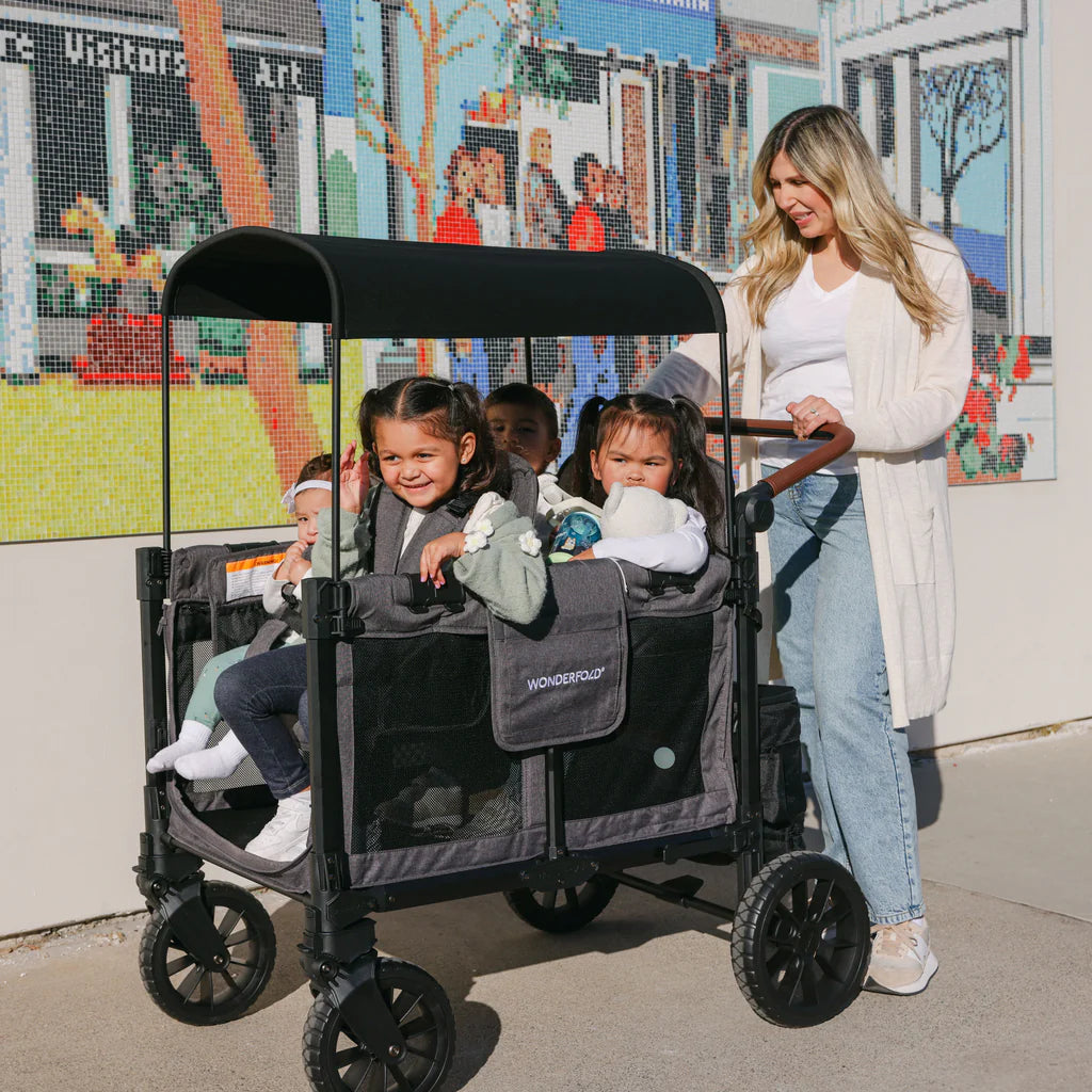 Wonderfold W4 Luxe Pro (4 Seater) Stroller Wagon