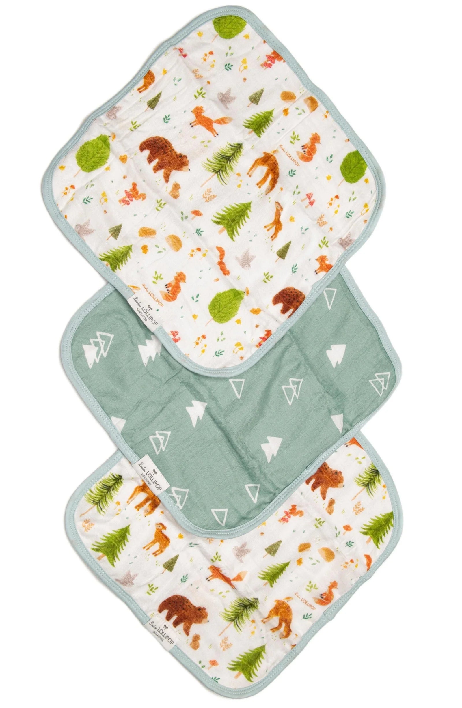 LouLou Lollipop Washcloth 3-piece Set
