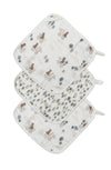 LouLou Lollipop Washcloth 3-piece Set