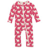Kickee Pants Coverall with 2 Way Zipper