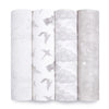 Aden + Anais Cotton Muslin Swaddle -- 4-pack