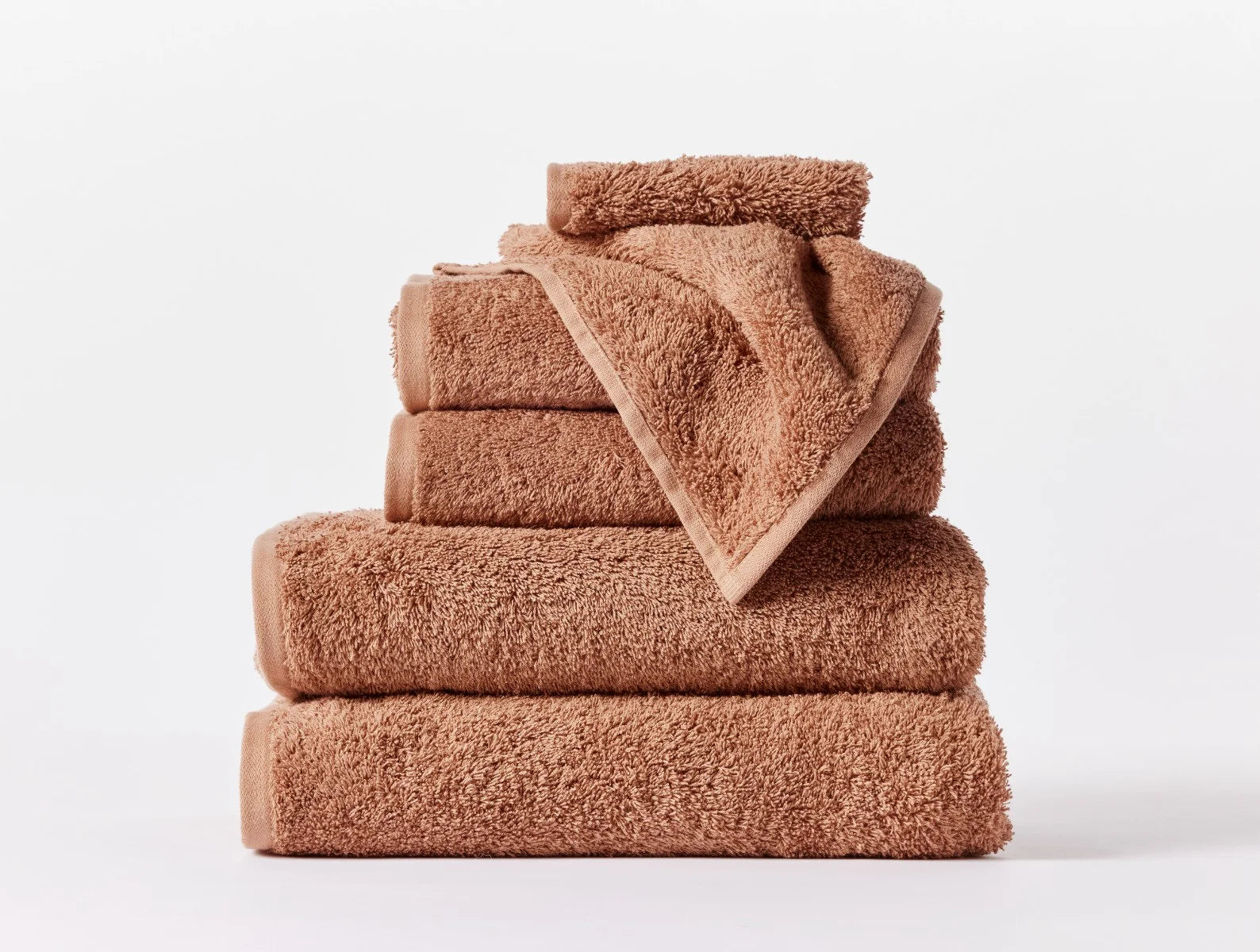 Coyuchi Cloud Loom Organic Cotton Bath Towels Satara Home and Baby