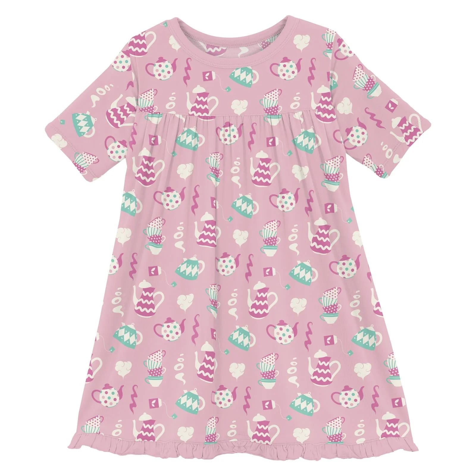 Kickee Pants Short Sleeve Swing Dress