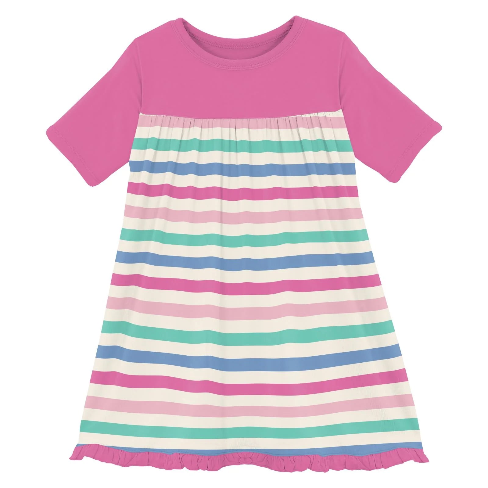 Kickee Pants Short Sleeve Swing Dress