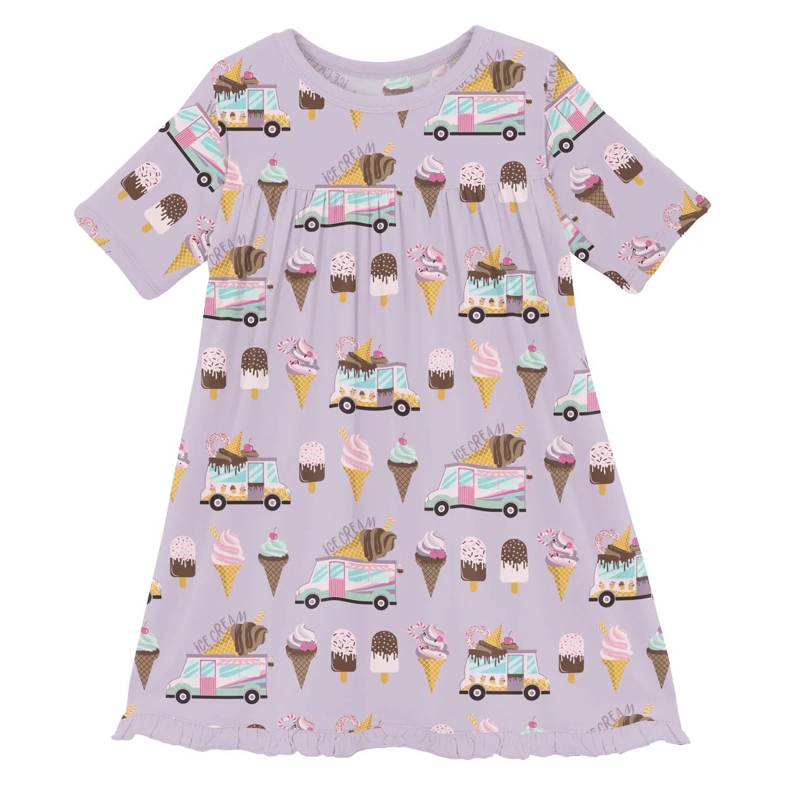 Kickee Pants Short Sleeve Swing Dress