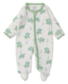 Playful Turtles Footie w/ Zip