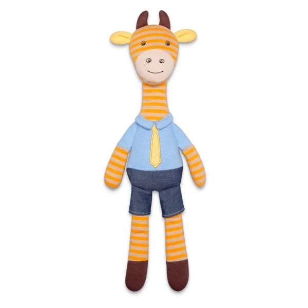 Apple Park Organic Farm Buddies - George Giraffe Plush Toy