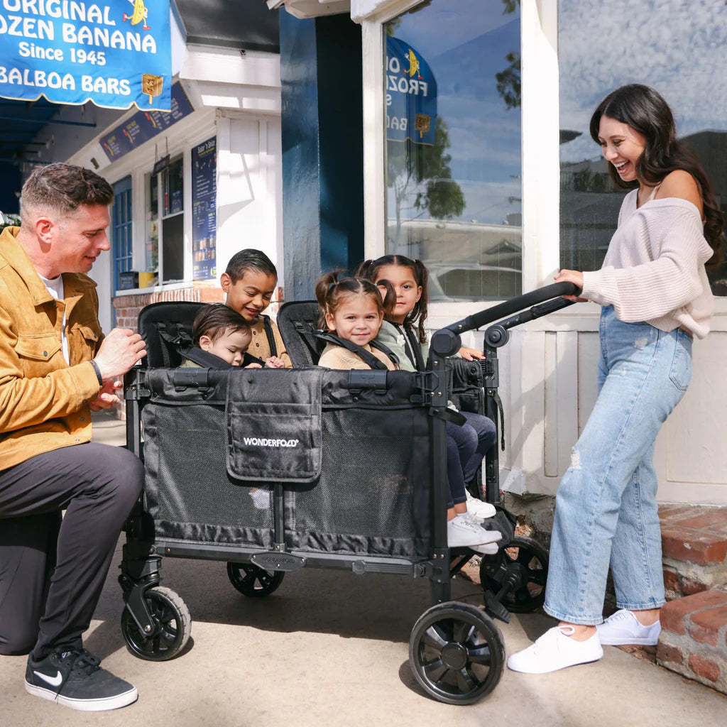 wagons stroller Wonderfold W4 Elite Pro (4 Seater) Stroller Wagon