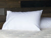 Suite Sleep White Sateen Organic Cotton Pillow Case Set (Pair)