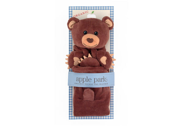 Apple Park Picnic Pal Blankie - Cubby in Package