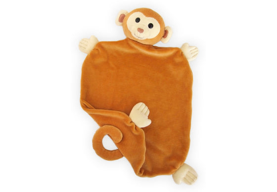 Apple Park Picnic Pal Blankie - Monkey