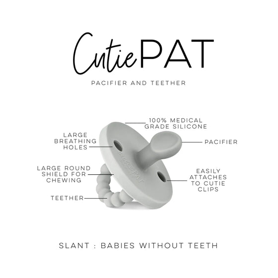 Ryan and Rose - Cutie PAT Slant Pacifier Teether