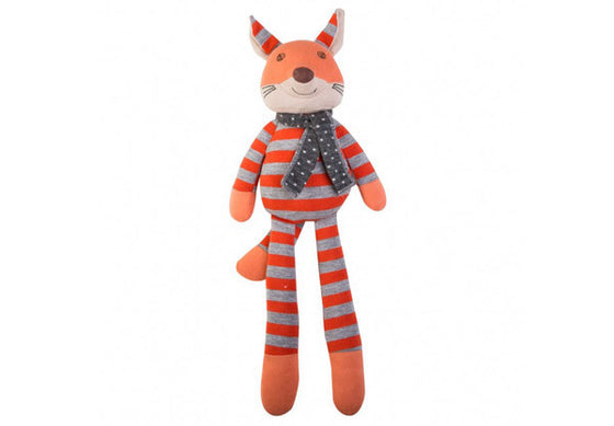 Apple Park Organic Farm Buddies - Frenchy Fox Plush Toy