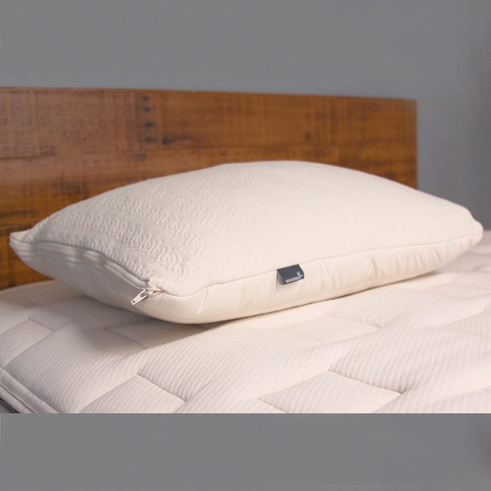 Coyuchi Turiya Organic Latex Pillow Alpine White