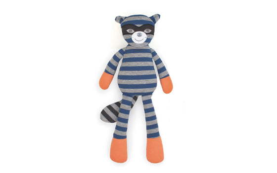 Apple Park Organic Farm Buddies - Robbie Raccoon Plush Toy