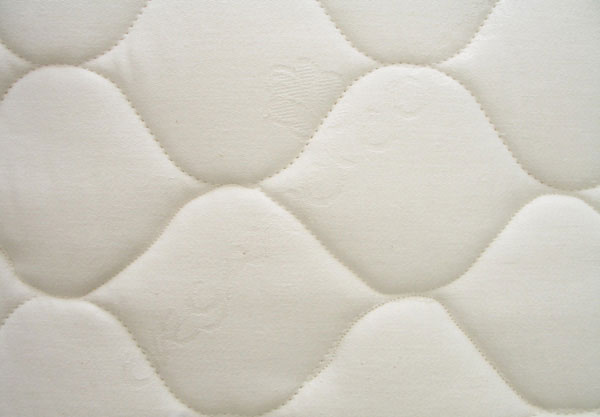 Naturepedic Organic 252 Quilted Deluxe Crib Mattress - Fabric Detail