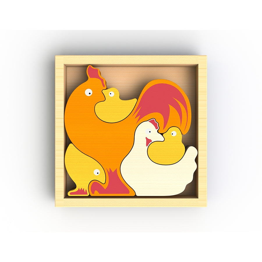 Chicken Family Puzzle